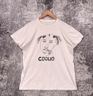 Unfortunate Portrait Shirt Large Womens Coolio Graphic Tee